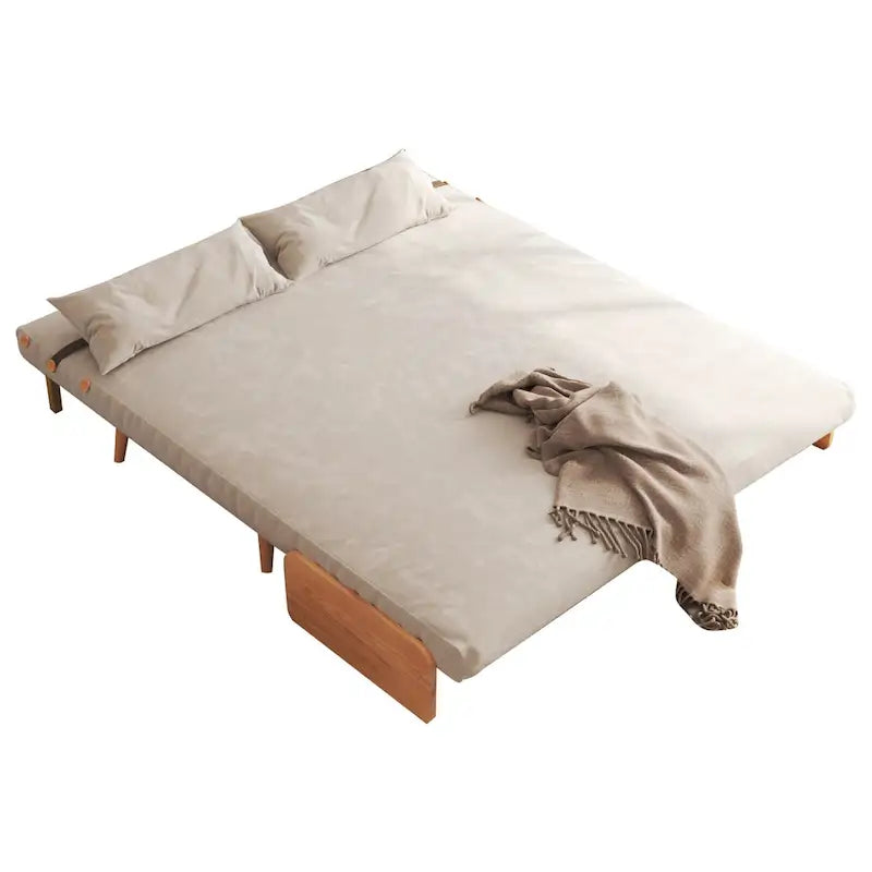 59.1 Modern Upholstered Sofa Bed