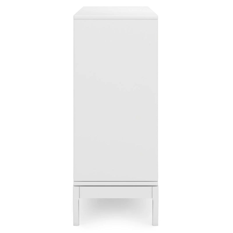 SOLID HARDWOOD 48 inch Wide Mid Century Modern Medium Storage Cabinet - 48w x 17d x 42 h