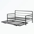 Twin Size Daybed with Adjustable Trundle