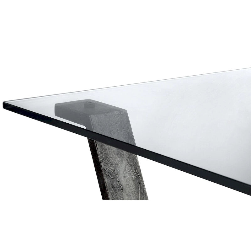 Industrial Reclaimed Rectangular End Table
