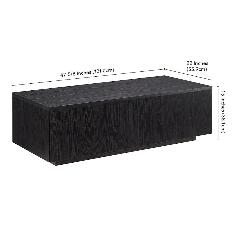 48 Wide Rectangular Coffee Table - 47.5 Wide