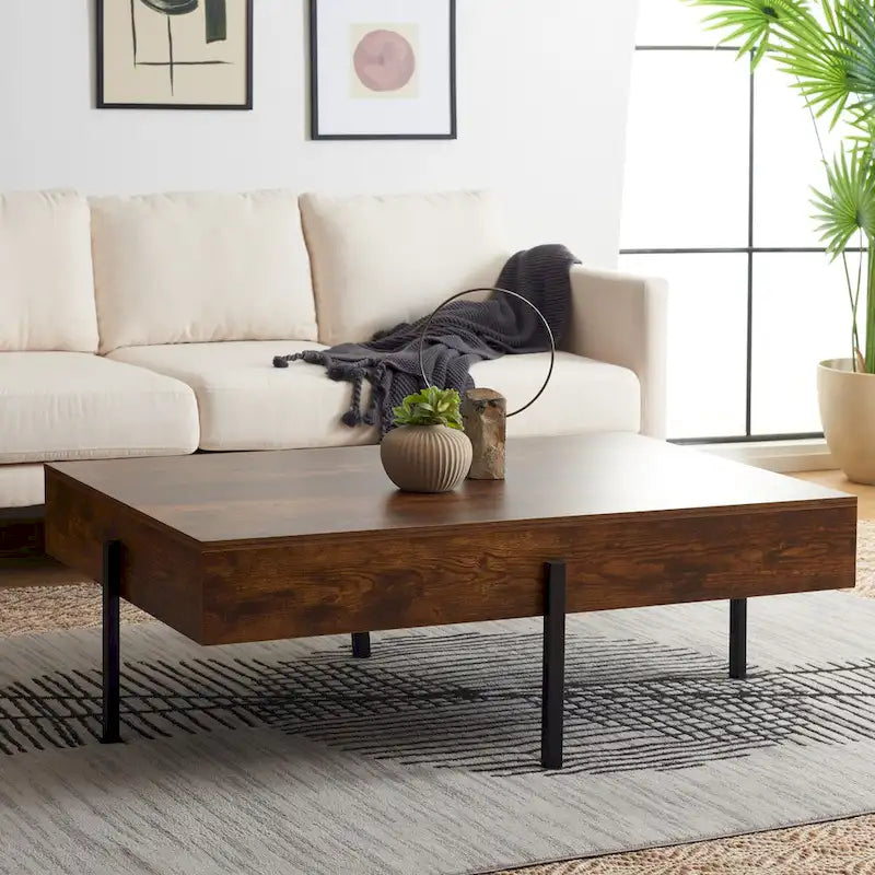 SAFAVIEH Tawnee Coffee Table - 47 W x 30 D x 16 H - 47Wx30Dx16H
