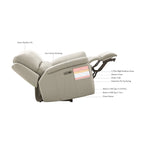 Zero Gravity Power Recline and Headrest Top Grain Leather Sofa, Loveseat and Recliner