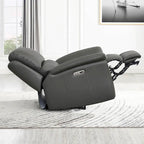 Zero Gravity Power Recline and Headrest Top Grain Leather Sofa, Loveseat and Recliner