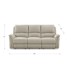 Zero Gravity Power Recline and Headrest Top Grain Leather Sofa, Loveseat and Recliner
