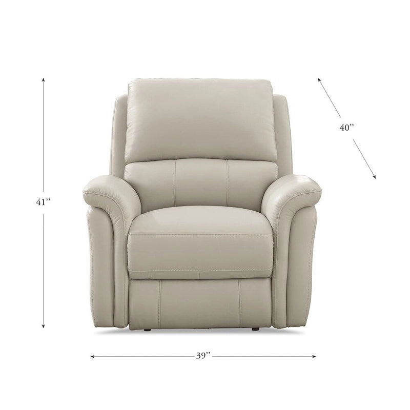 Zero Gravity Power Recline and Headrest Top Grain Leather Sofa, Loveseat and Recliner
