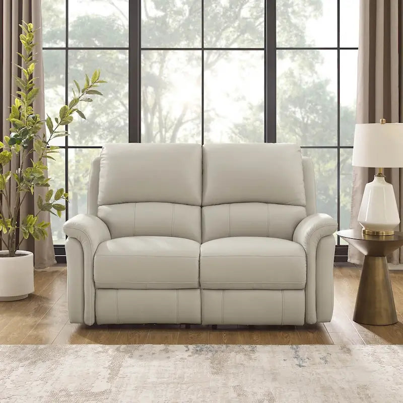 Zero Gravity Power Recline and Headrest Top Grain Leather Sofa, Loveseat and Recliner