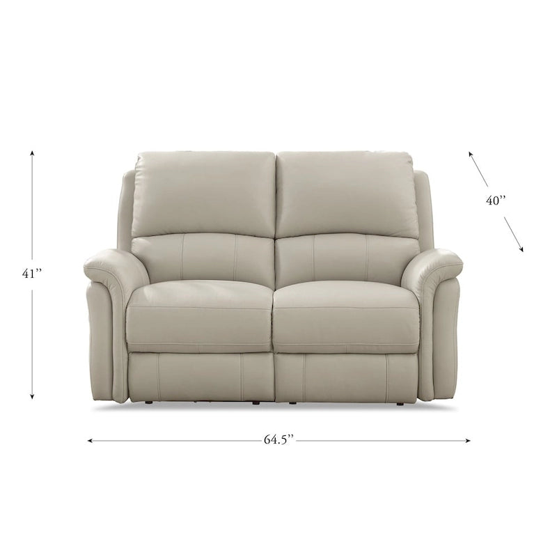 Zero Gravity Power Recline and Headrest Top Grain Leather Sofa, Loveseat and Recliner