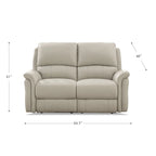 Zero Gravity Power Recline and Headrest Top Grain Leather Sofa, Loveseat and Recliner