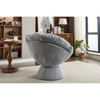 Oversized Swivel Accent Chair, 360 Swivel Barrel Chair, Papasan Chair for Living Room Bedroom