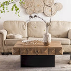 Vintage Style Coffee Table for Living Room