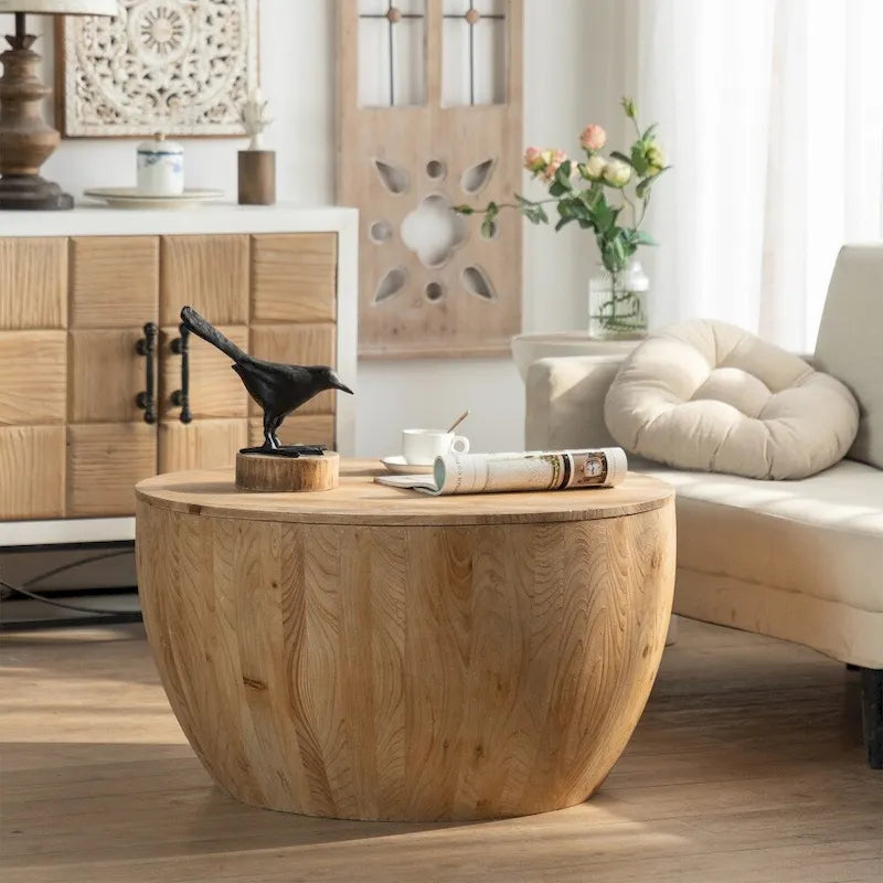 Vintage Style Coffee Table for Living Room