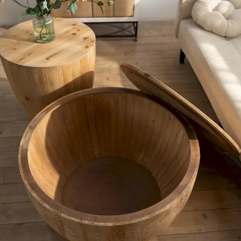 Vintage Style Coffee Table for Living Room