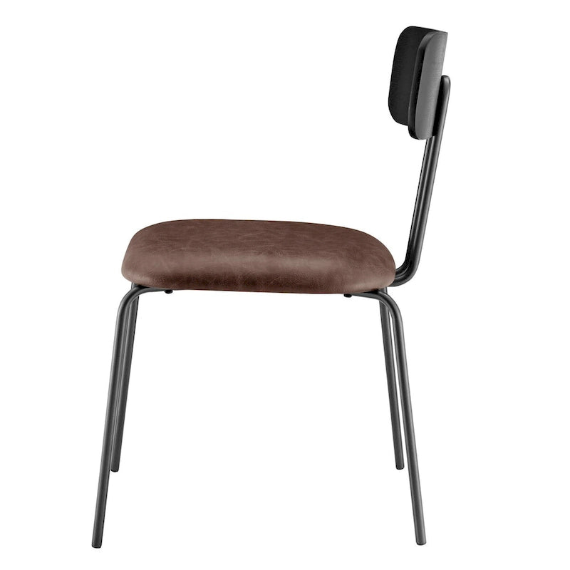 PU Dining Side Chair, (Set of 4)