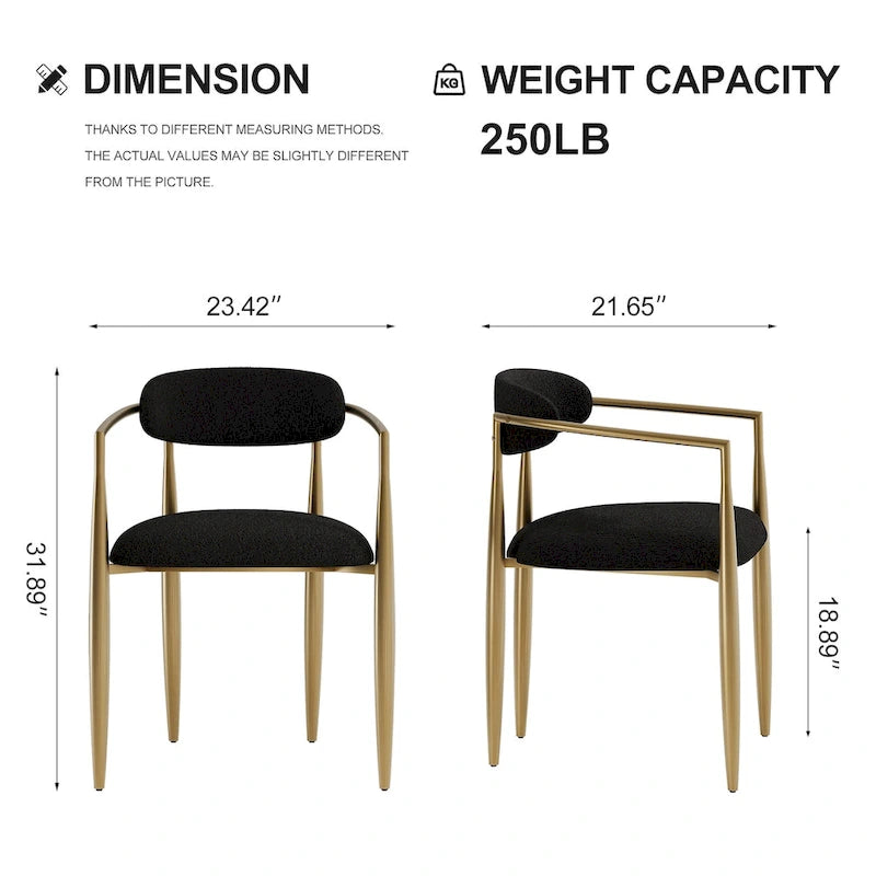 9 - Piece 94.48 Modern Minimalist Extendable Sintered Stone Top Double Pedestal Dining Set With 8 Fabric Chairs