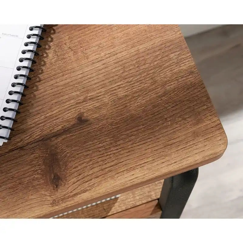 Desk Etched Oak