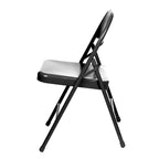 Metal Round-Backed Folding Chair, Pack of 4
