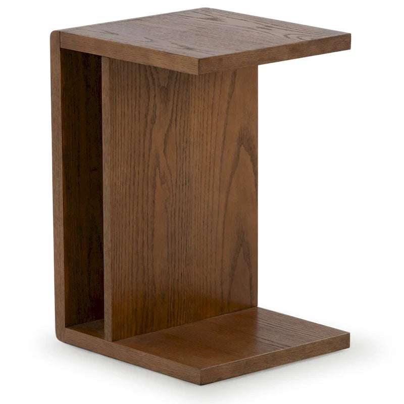 Wood C Table - 14Wx13Dx20H