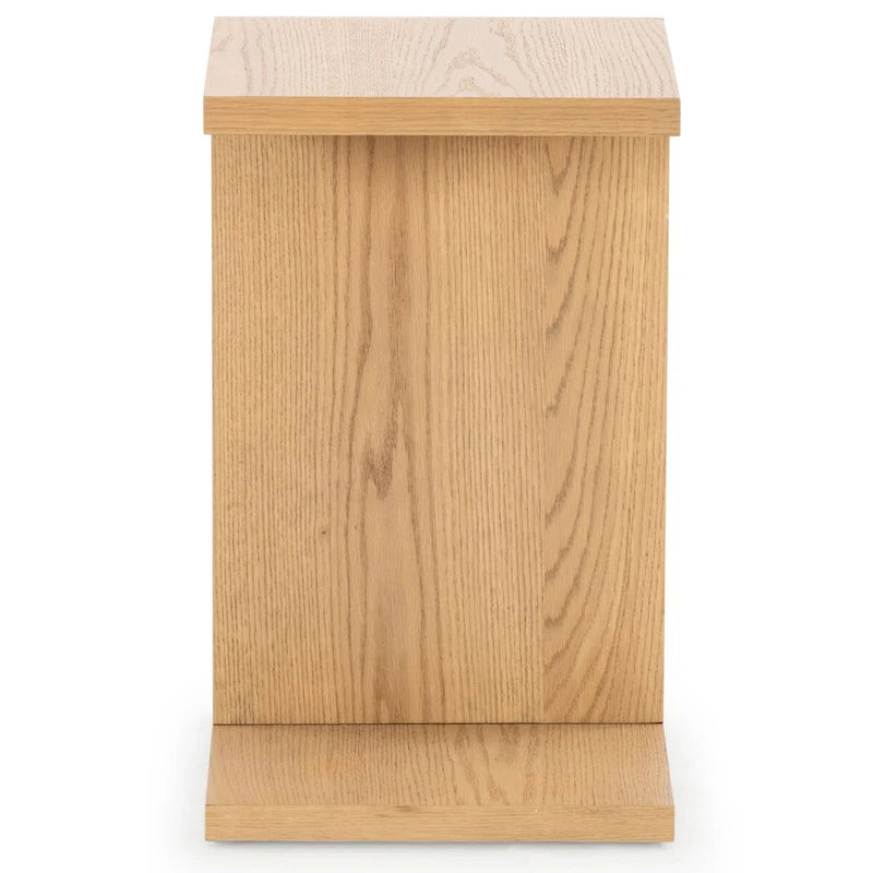 Wood C Table - 14Wx13Dx20H
