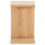 Wood C Table - 14Wx13Dx20H