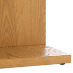 Wood C Table - 14Wx13Dx20H