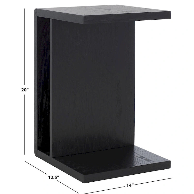Wood C Table - 14Wx13Dx20H