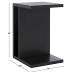 Wood C Table - 14Wx13Dx20H