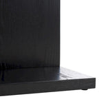 Wood C Table - 14Wx13Dx20H